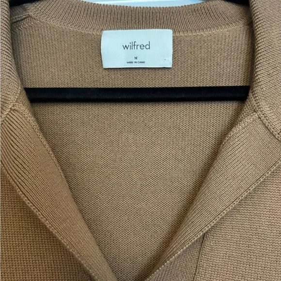 Aritzia Wilfred Clara Sweater in Camel - Picture 3 of 5